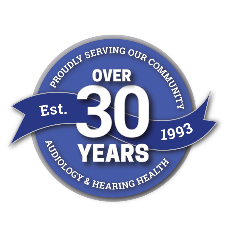 Over 30 years logo